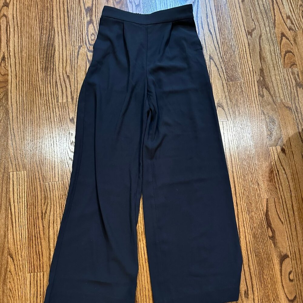 Madewell Elastic Waist Cropped Trouser